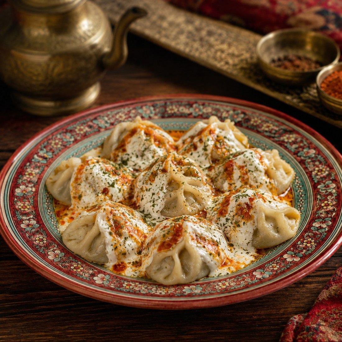 Mantu – afghanische Teigtaschen
